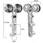4-20ft Stainless Steel Sliding Barn Door Hardware Closet Track Kit For Wood Door