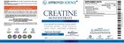 Approved Science Creatine Monohydrate Powder With Bioperine - Supports Lean Musc