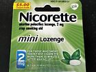 Nicorette Nicotine Lozenge-mint Flavor-2mg-20ct  Stop Smoking Aid  Exp  08 2025
