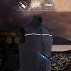 Anti-stab Cut Resistant Soft Vest Tactical Jacket With Reflective Strips