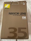 Nikkor Lens Af-s Dx Nikkor 35mm F 1 8g Brand New Nikon