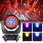 380w Led Rgbw Wash Zoom Moving Head Lighting 19x20w Beam Stage Light Dmx Disco