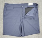 Men s Golf Shorts 40 Blue All In Motion Zip Pocket Moisture Wicking 8  Inseam
