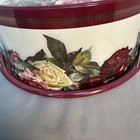 Victorian Trading Company Decorative Metal Cake Carrier