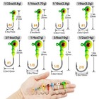 15-40pcs Swim Jig Heads  Jig Head Hooks For Walleye Bass Fishing Lure Swimbaits