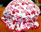 Shower Cap 100  Waterproof Double Layer Lining  Long Thick Hair W  Carrying Tube