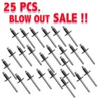 4002 Blind Rivet Flanged Head 1 4 In Dia   Steel Body Ford 388442-s100