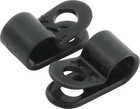Allstar All18310  Set Of 10 Black Nylon Nylon Line Clamps 3 16in 10pk Performanc