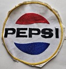 Vintage 7  Pepsi Patch Embroidered Jacket Back Sew-on Only
