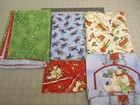 Clothworks Cotton Fabric Quilt Kit Snow Flurries Snowman Birds Diane Knott 38x38