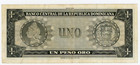 Dominican Republic     P-108     1 Peso Oro     1976            vf-xf     