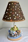 Lamb   Ivy Nursery Lamp Noahs Ark Polka Dot Animals Baby Bedroom Bible Working