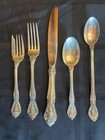 Gorham King Edward  Sterling Silver Flatware 4 Dinner Settings 5 Pcs Per Setting