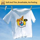 30 Sheets 8 5x11 Heat Transfer Paper  Iron On  Light  White Fabrics  Inkjet