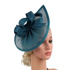 Women s Fascinator Headband Wedding Tea Party Cocktail Hat Kentucky Derby Bow