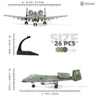 1 72 Scale A-10 Thunderbolt Ii Warthog Highly Detailed Assembly Model Kit     43-p