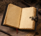 Handmade Leather Grimoire Journal Book Of Shadows Spell Book Vintage Notebook