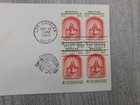 First Day Issue Los Angeles Ca 1960 Mexican Independence Stamp Envelope Cover