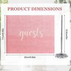 Velvet Wedding Guest Book With Pen And Pen Holder Wedding Reception Registry Boo