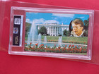 President Jimmy Carter Signed Auto 1 1 Book Page W Postcard On Back Psa dna 1793