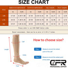 Copper Zipper Compression Socks Support Graduated Stockings Men Womens 20-30mmhg