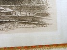 1887 Robinson Silk Engraving Crawford Notch From Crawford House New Hampshire