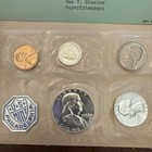 1958 U s  Mint Silver Proof Coin Set  5 Coins In Ogp   Coa