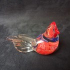 One  1  Quality Millefiori Art Glass- Paperweight- Rooster