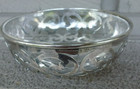 Theodore B  Starr Sterling 4-3 8  Pierced Dish With Glass Liner