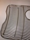 Vintage Mid Century Modern Mcm Metal Sink Mat Grill Grid Grate Wire Dish Rack