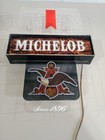 Vtg 1980s Michelob On Draught Beer Bar Plastic Light Up Bar Sign Works Man Cave