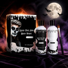 Halloween Face Body Paint Black White Makeup Kit Brush Skeleton Zombie Cosplay