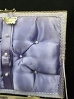 Vintage 1930s Satin Lined Sewing Basket  Penny s Purple