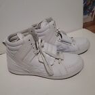 Vintage Converse Cons 145294c White Hi Top Basketball Shoes Size 10 5