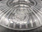 Gorgeous  14  Hawkes Centerpiece Bowl In Sheraton   Cardinal Birds Cut Glass Abp