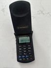 Motorola Startac Vintage Flip Phone Model St7868w Black Nib
