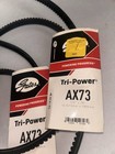 Gates Ax73 Ax73 V-belt  75 In Outside Length  1 2 In Top Width  lot Of 3 
