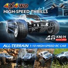 Deerc 9200e Large 1 10 Rc Car 48km h 4wd All Terrain Monster Truck Toy For Adult