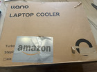 Llano Laptop Cooling Pad Gaming Cooler W powerful Turbo 5 5 Inch Fan  Digital