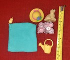Fisher Price Loving Family Baby Blanket  Hat  Pots Pans  Cocker Spaniel Dog  Lot