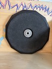 Vic Firth 6    Drumming Practice Pad Black gray Drum Band Percussion Pre-owned