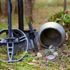 Metal Detector Shovel  Heavy Duty Double Serrated Edge Digger  Metal Detecting