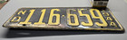      1944 North Dakota  passenger  License Plate  116-659 