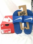 Nike Kawa Slide Blue White Kids Sandals Size 2y 