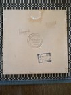Creazioni Luciano Italian Art Tile  beware Of The Dog signed -6    6  Vtg