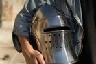 Medieval Knight Helmet Armor Helmet Cosplay Gift Armor Suit Helmet