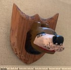 Vintage 1950s Dog Boy Scout Handmade Carved Painted Neckerchief Slide Hall