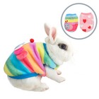 2pcs Clothes Warm Clothes Clothes Fleece Clothes