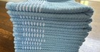 Tour Caddy Golf Towel 44    X 22    Light Blue white Stripes Authentic Wincraft