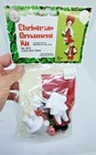 Walco Holiday Industries Christmas Twins Vtg Sequin Bead Ornament Kit Makes 2